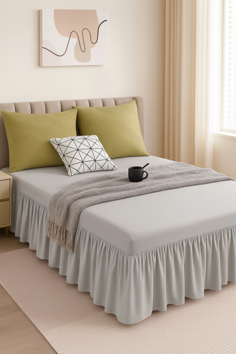 BENJILFA GREY 180х200 cm ágytakaró, Szín: szürke, IVET.HU - A te online butikod.