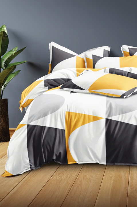 ZERDOLMA ágyneműgarnitúra 160x200 cm pamut - 4 darabos, Szín: multicolor, IVET.HU - A te online butikod.