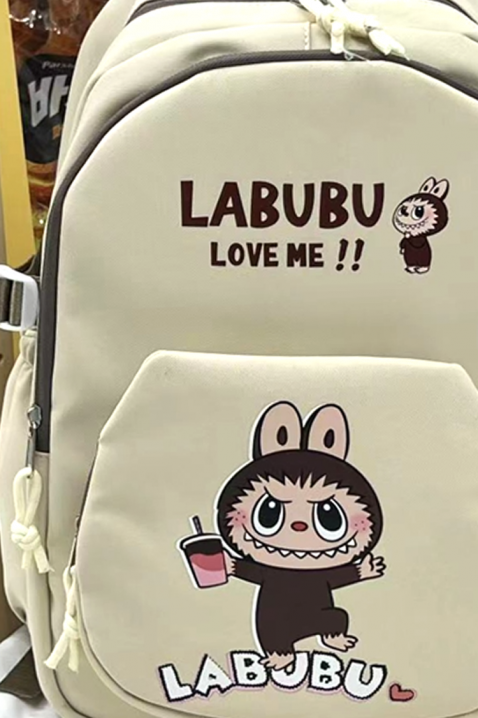 LABUBULOVE BEIGE gyermek hátizsák, Szín: bézs, IVET.HU - A te online butikod.