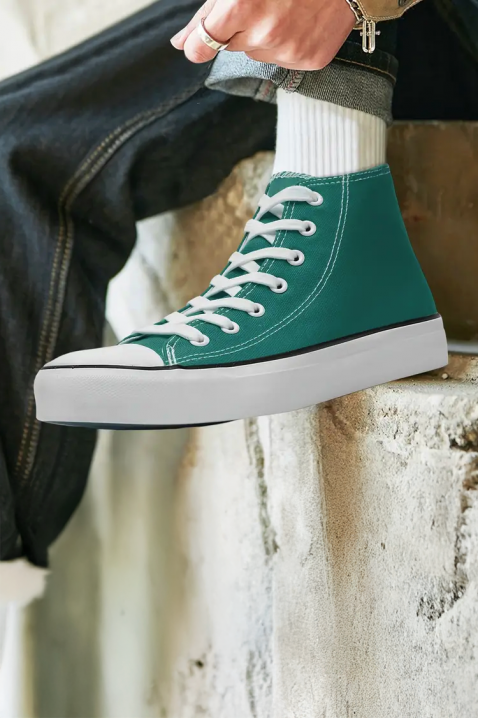 BONVERSO GREEN gyermek tornacipő, Szín: zöld, IVET.HU - A te online butikod.