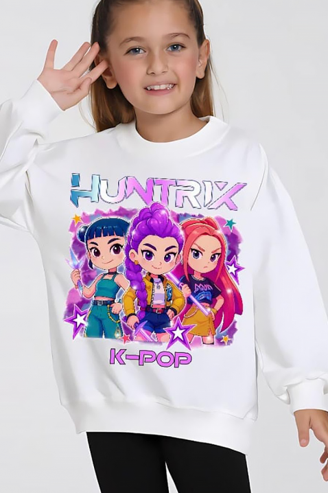 HUNTRIX gyermek felső, Szín: fehér, IVET.HU - A te online butikod.