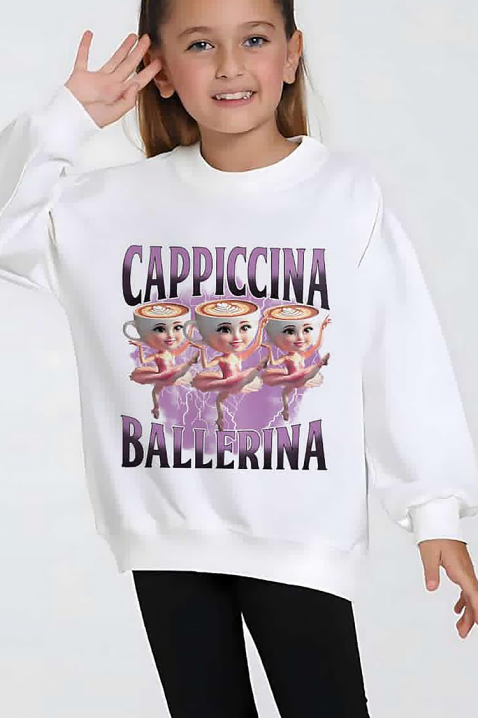 CAPPUCCINA gyermek felső, Szín: fehér, IVET.HU - A te online butikod.