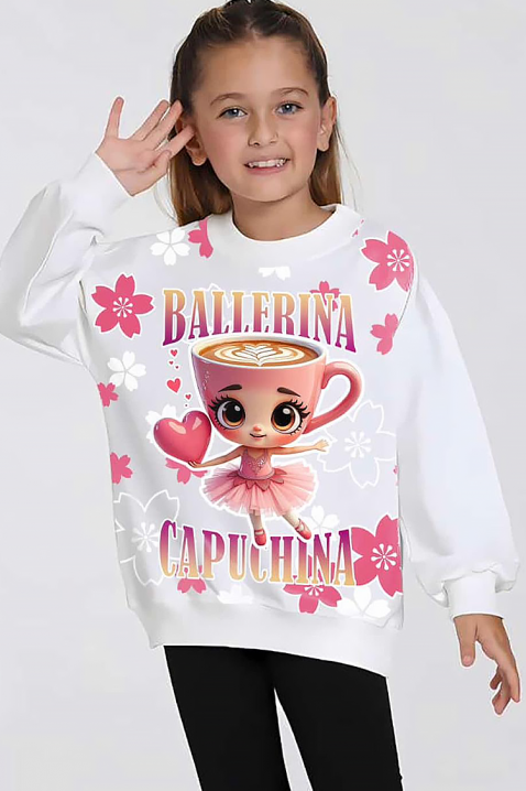 BALLERINNA gyermek felső, Szín: fehér, IVET.HU - A te online butikod.