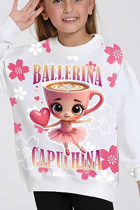 BALLERINNA gyermek felső, Szín: fehér, IVET.HU - A te online butikod.