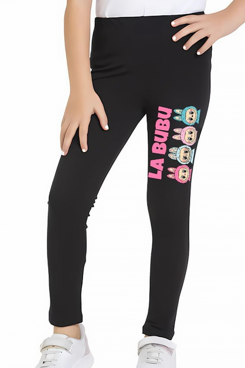 FUNNITA LABUBU gyermek leggings, Szín: fekete, IVET.HU - A te online butikod.