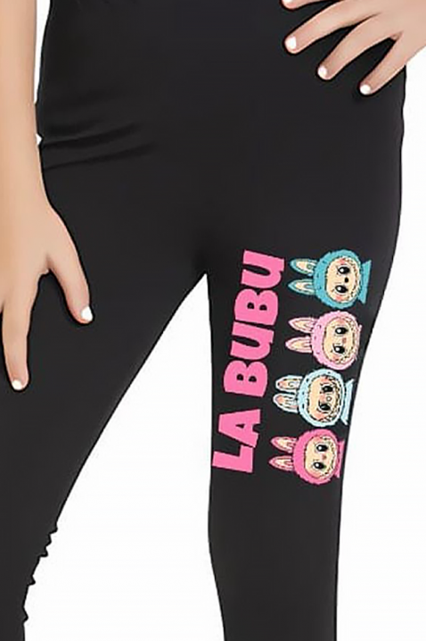 FUNNITA LABUBU gyermek leggings, Szín: fekete, IVET.HU - A te online butikod.