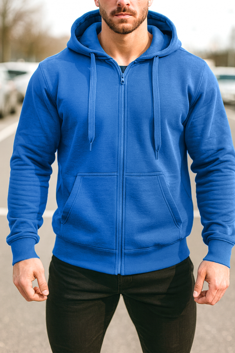 LEFERO BLUE férfi kardigán, Szín: kék, IVET.HU - A te online butikod.