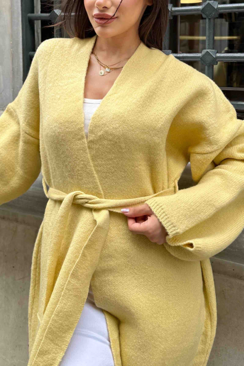 BRALONDA YELLOW kardigán, Szín: sárga, IVET.HU - A te online butikod.