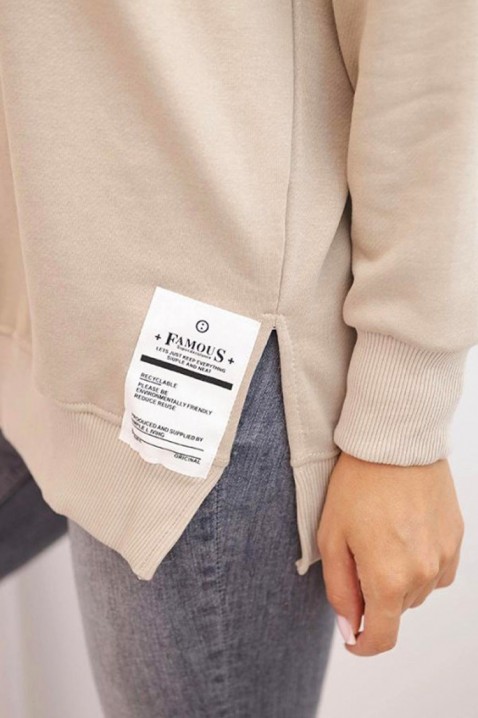 IPONELXA BEIGE női pulóver, Szín: bézs, IVET.HU - A te online butikod.