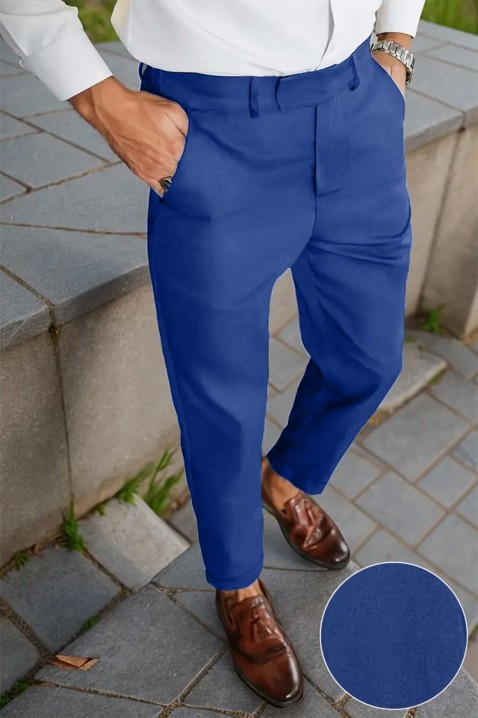 JINZO BLUE férfi nadrág, Szín: kék, IVET.HU - A te online butikod.