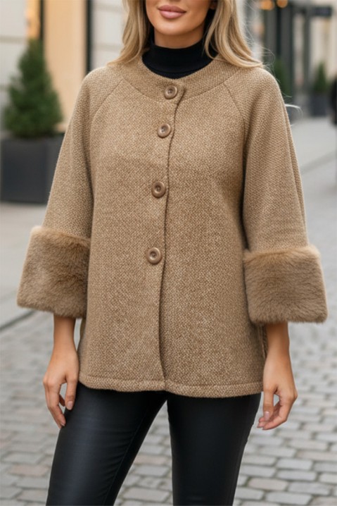 KRENINA BEIGE kabát, Szín: bézs, IVET.HU - A te online butikod.
