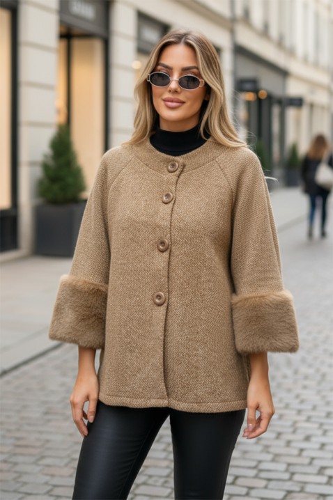 KRENINA BEIGE kabát, Szín: bézs, IVET.HU - A te online butikod.