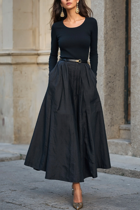 DINANZA szoknya - Szoknyák | Ivet.HU DINANZA szoknya, Szín: fekete, IVET.HU - A te online butikod.