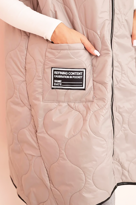 VORTELGA BEIGE mellény - Mellények | Ivet.HU VORTELGA BEIGE mellény, Szín: bézs, IVET.HU - A te online butikod.