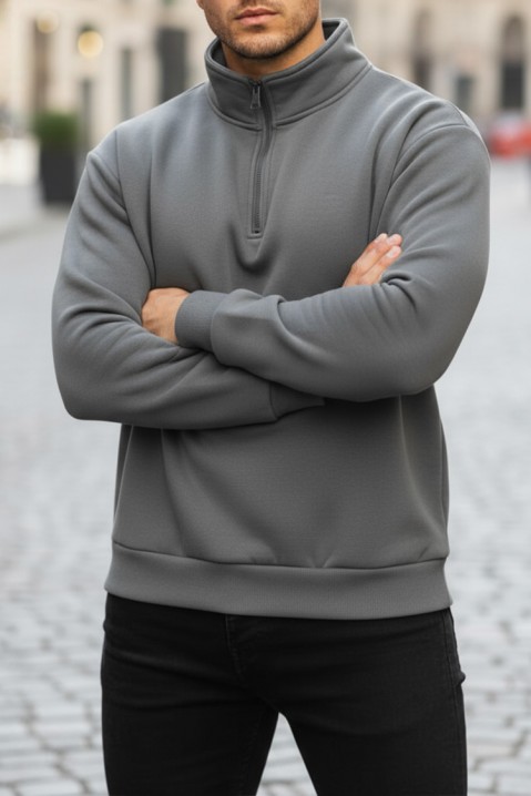 RETERDO GREY férfi pulóver, Szín: szürke, IVET.HU - A te online butikod.