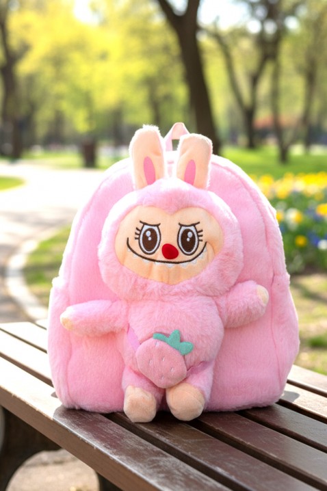 LABUBU BERRY PINK gyermek hátizsák, Szín: rózsaszín, IVET.HU - A te online butikod.