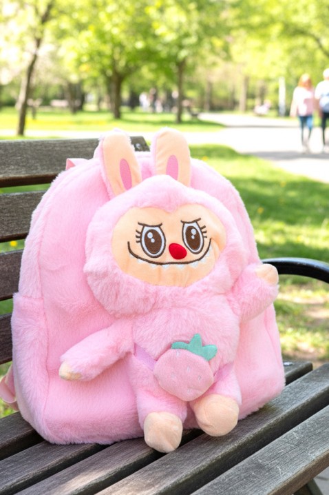 LABUBU BERRY PINK gyermek hátizsák, Szín: rózsaszín, IVET.HU - A te online butikod.