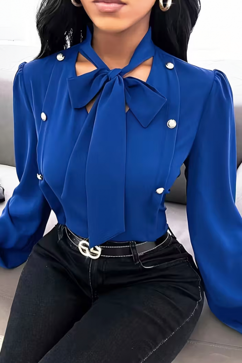 TIOFEGA BLUE női blúz, Szín: kék, IVET.HU - A te online butikod.