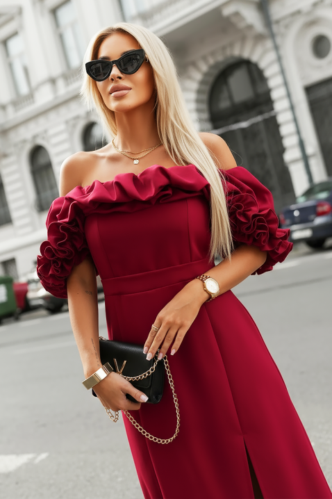 ZERLONDA RED ruha, Szín: piros, IVET.HU - A te online butikod.
