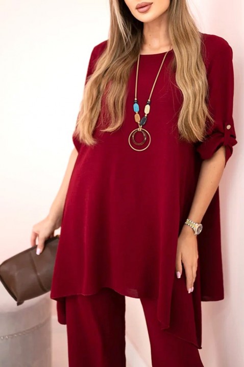 KLOBERGA BORDO szett, Szín: bordó, IVET.HU - A te online butikod.