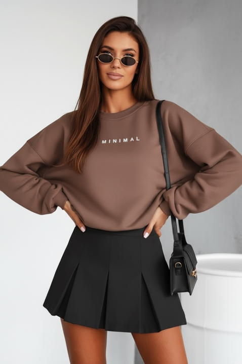 CHENZILA MOCHA női pulóver, Szín: mokka, IVET.HU - A te online butikod.