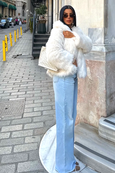 COATINA WHITE kabát, Szín: fehér, IVET.HU - A te online butikod.
