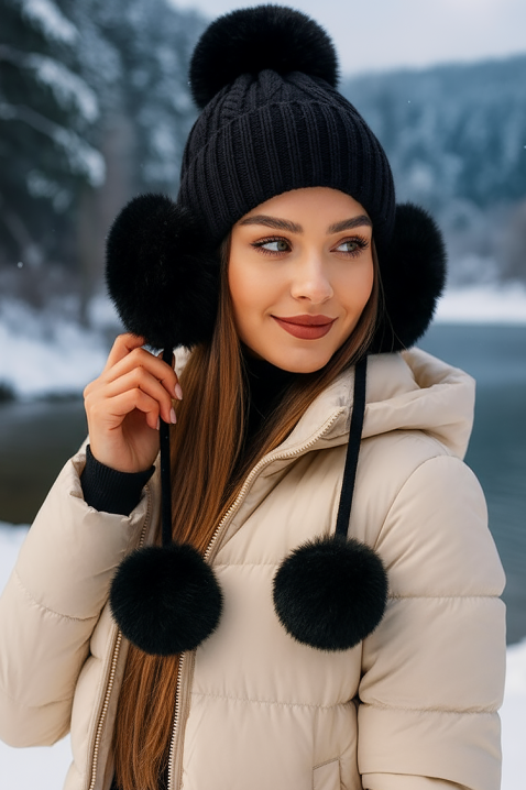 AVERSITA BLACK sapka, Szín: fekete, IVET.HU - A te online butikod.