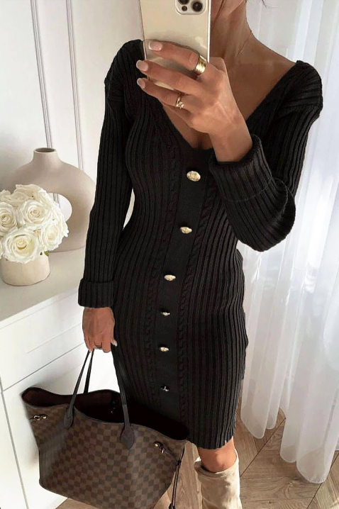 VALERINA ruha, Szín: fekete, IVET.HU - A te online butikod.