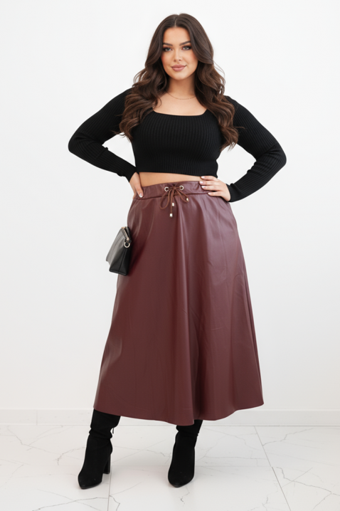 SEVELZA BORDO szoknya, Szín: bordó, IVET.HU - A te online butikod.