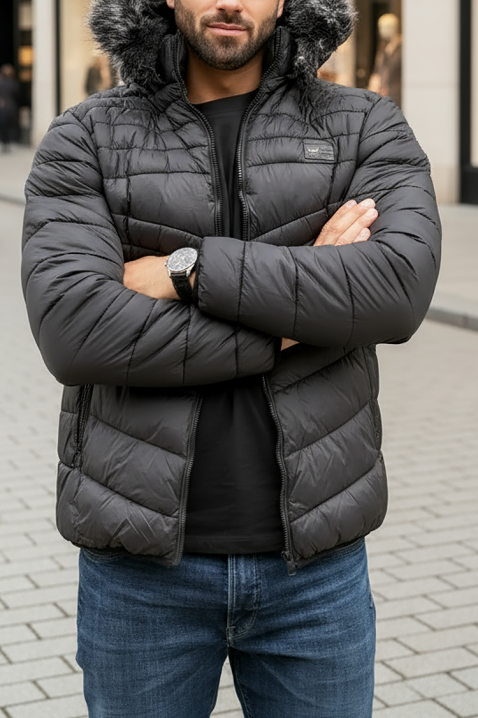 ANJERZO férfi dzseki, Szín: fekete, IVET.HU - A te online butikod.