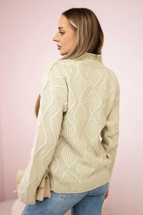 FRONZELA BEIGE pulóver, Szín: bézs, IVET.HU - A te online butikod.