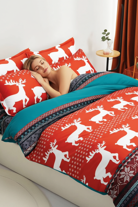 ZIONLY pamut ágyneműgarnitúra 160x200 cm - 4 darabos, Szín: multicolor, IVET.HU - A te online butikod.