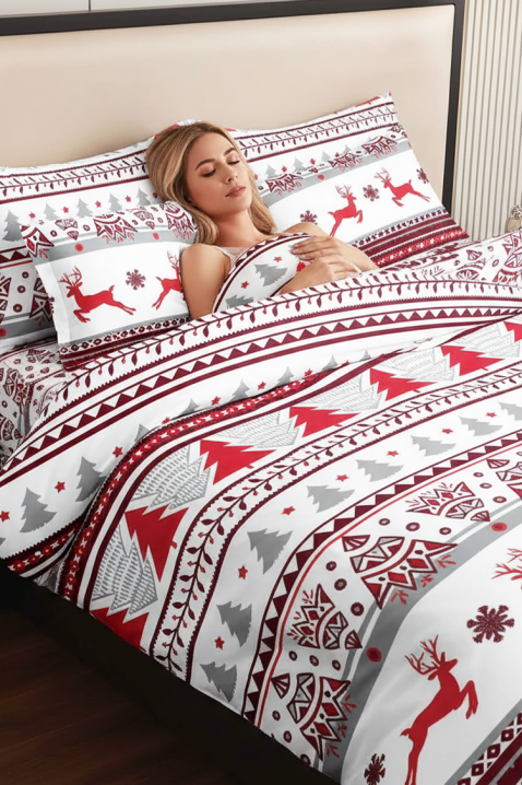 ROBELTY pamut ágyneműgarnitúra 200x220 cm - 4 darabos, Szín: multicolor, IVET.HU - A te online butikod.