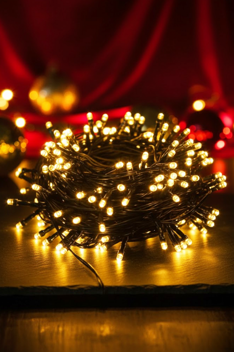 KIOMY dekoratív LED lámpák, Szín: fekete, IVET.HU - A te online butikod.