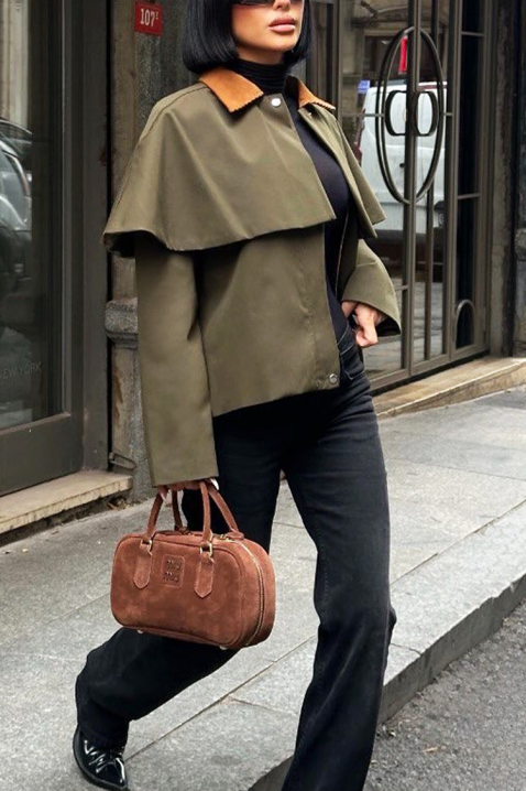 ZARNENZA kabát, Szín: khaki, IVET.HU - A te online butikod.