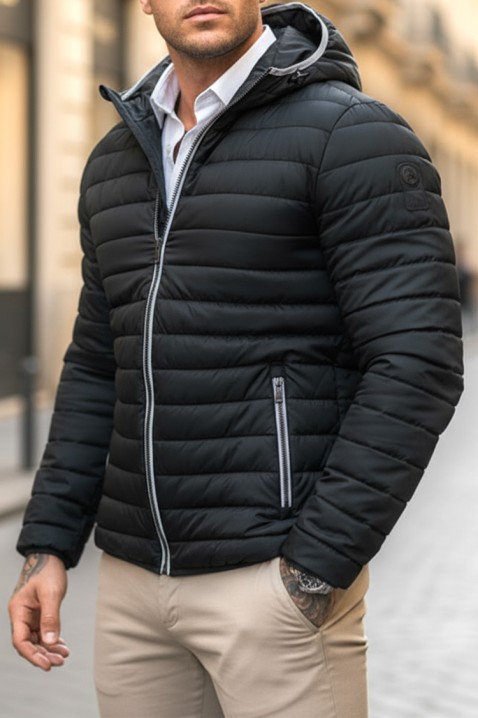 BERONGO BLACK férfi dzseki, Szín: fekete, IVET.HU - A te online butikod.