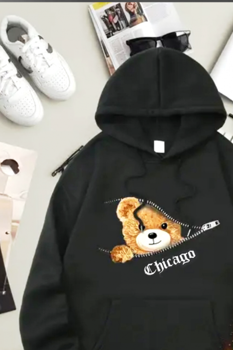 BRONEDO férfi pulóver, Szín: fekete, IVET.HU - A te online butikod.