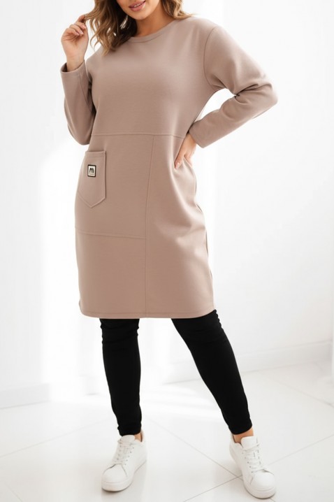 DANZONA BEIGE tunika - Plus size | Ivet.HU DANZONA BEIGE tunika, Szín: bézs, IVET.HU - A te online butikod.