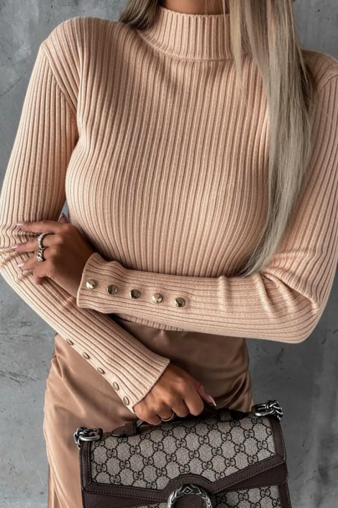 ZANBRILDA BEIGE pulóver, Szín: bézs, IVET.HU - A te online butikod.