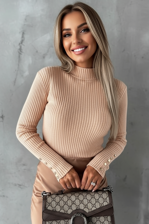 ZANBRILDA BEIGE pulóver, Szín: bézs, IVET.HU - A te online butikod.