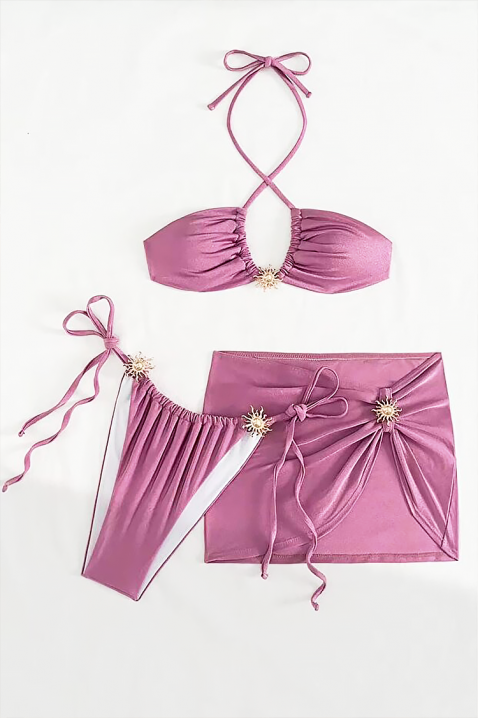 ERONILA LILA strand szett, Szín: lila, IVET.HU - A te online butikod.