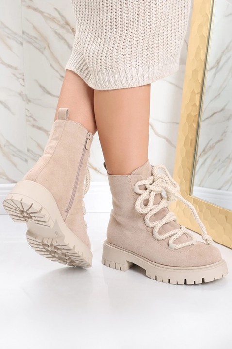 EMILSENA BEIGE női bakancs - Bakancs | Ivet.HU EMILSENA BEIGE női bakancs, Szín: bézs, IVET.HU - A te online butikod.