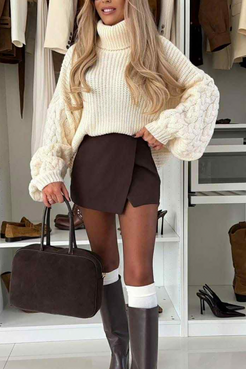 PLOZNENDA WHITE pulóver - Pulóverek | Ivet.HU PLOZNENDA WHITE pulóver, Szín: fehér, IVET.HU - A te online butikod.