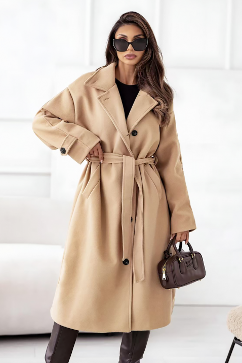 SEREGANA BEIGE kabát - Kabátok | Ivet.HU SEREGANA BEIGE kabát, Szín: bézs, IVET.HU - A te online butikod.