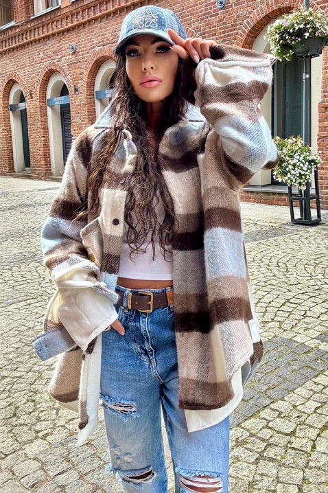 CASIANTA BROWN női ing - Ingek | Ivet.HU CASIANTA BROWN női ing, Szín: barna, IVET.HU - A te online butikod.