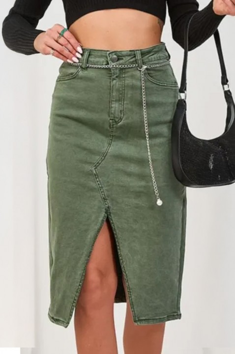 MINZONA GREEN szoknya - Farmer | Ivet.HU MINZONA GREEN szoknya, Szín: zöld, IVET.HU - A te online butikod.