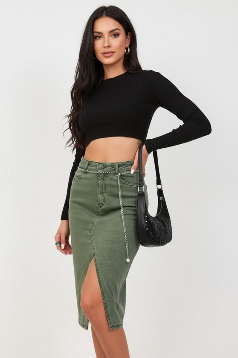 MINZONA GREEN szoknya - Farmer | Ivet.HU MINZONA GREEN szoknya, Szín: zöld, IVET.HU - A te online butikod.