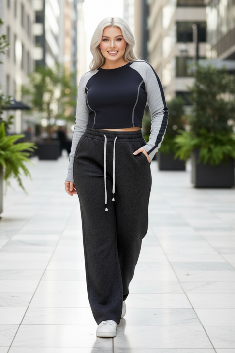 TENSILSA BLACK nadrág - Nadrágok | Ivet.HU TENSILSA BLACK nadrág, Szín: fekete, IVET.HU - A te online butikod.