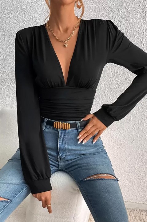 OMAYANA BLACK body - blúz - Blúzok | Ivet.HU OMAYANA BLACK body - blúz, Szín: fekete, IVET.HU - A te online butikod.