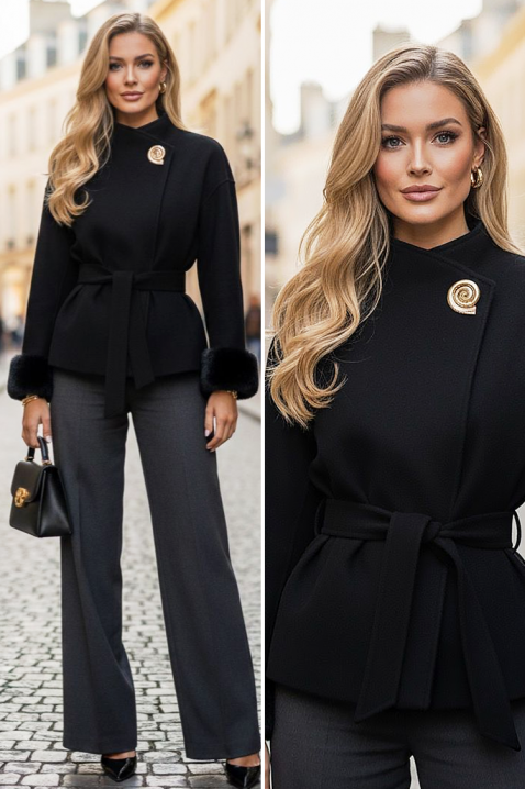 BLOFLINDA BLACK kabát - Kabátok | Ivet.HU BLOFLINDA BLACK kabát, Szín: fekete, IVET.HU - A te online butikod.